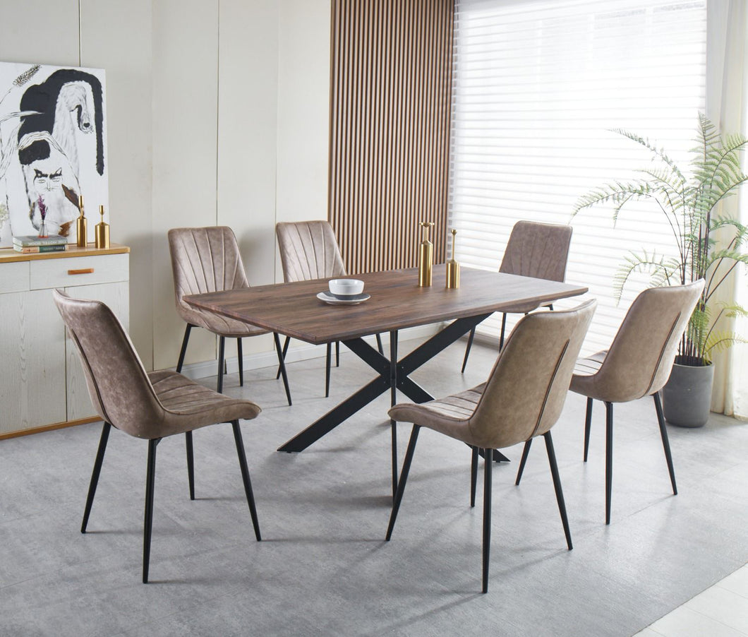 Epsom 1.6 rectangular table and chairs