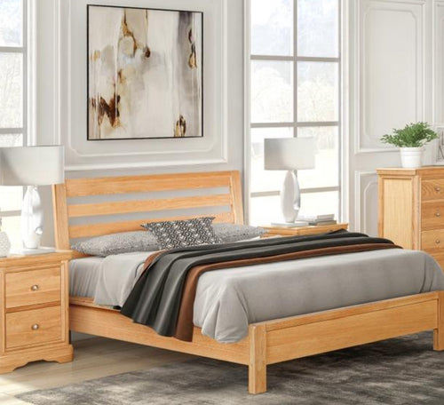 Vancouver oak bedframe