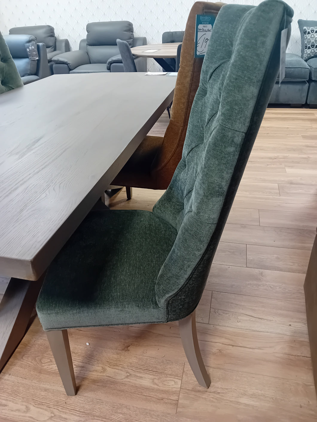 York Dining Chair in Green